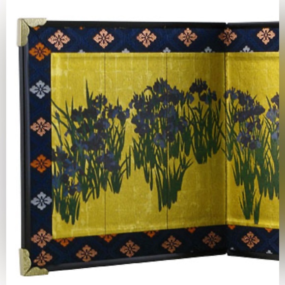 Table Screen - Kakitsubata (Korin Ogata) - Picture 2 of 6